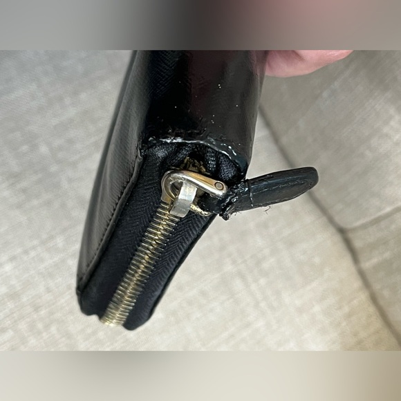 Prada Saffiano Lux Leather Zipper closure Continental Wallet - Picture 6 of 12